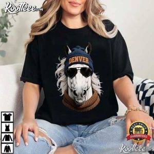 Denver Broncos Football Mascot Fan Merch T Shirt (2)