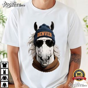 Denver Broncos Football Mascot Fan Merch T Shirt (3)