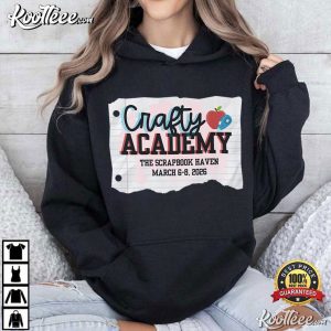 Crafty Academy Scrapbook Retreat T Shirt (3)