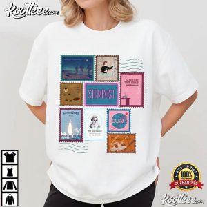 Ali Hazelwood Love On The Brain Postage Stamp T Shirt (1)