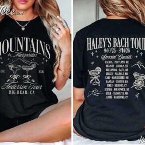 Mountain Margarita Bachelorette Tour Custom Bridal Party T Shirt (4)