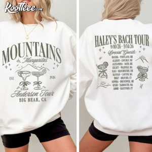 Mountain Margarita Bachelorette Tour Custom Bridal Party T Shirt (2)