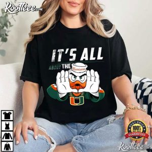Miami Hurricanes Football Mascot Vintage T-Shirt Miami Hurricanes Football Mascot Vintage T Shirt (2)