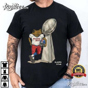 Benito Bowl Halftime Puerto Rico Sapo Concho Football T Shirt (1)