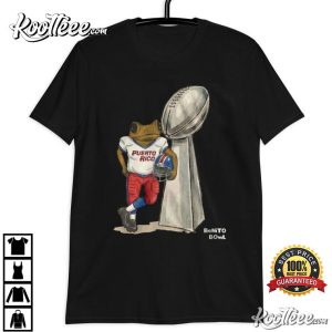 Benito Bowl Halftime Puerto Rico Sapo Concho Football T Shirt (4)