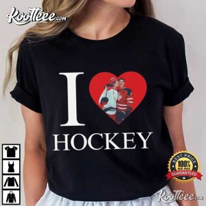 Heated Rivalry I Love Hockey T Shirt (1)
