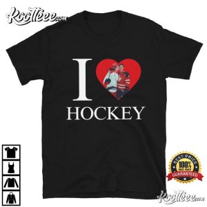 Heated Rivalry I Love Hockey T Shirt (2)