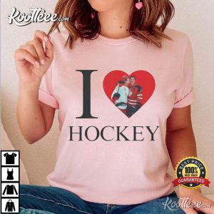 Heated Rivalry I Love Hockey T Shirt (3)