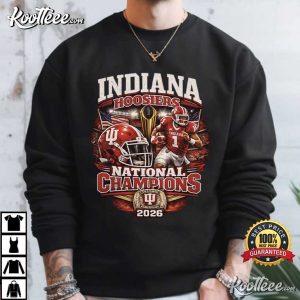 Football Indiana Hoosiers National Champions 2026 T Shirt (4)