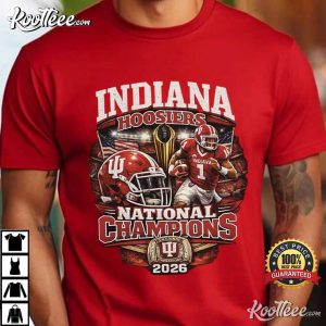 Football Indiana Hoosiers National Champions 2026 T Shirt (2)