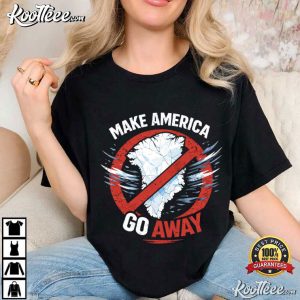 Support Greenland Make America Go Away Anti Trump Statement T Shirt (1)