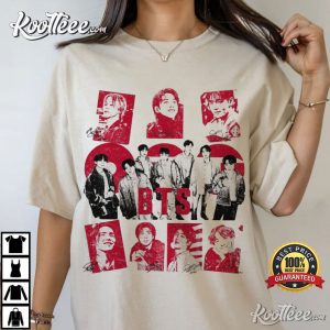 BTS Bangtan Boys Vintage T Shirt (1)