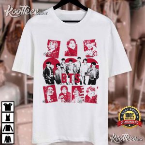 BTS Bangtan Boys Vintage T Shirt (2)