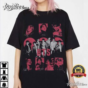 BTS Bangtan Boys Vintage T Shirt (3)