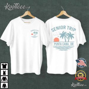 Senior Trip Punta Cana Dr Garden City 2026 T-Shirt Senior Trip Punta Cana Dr Garden City 2026 T Shirt (2)
