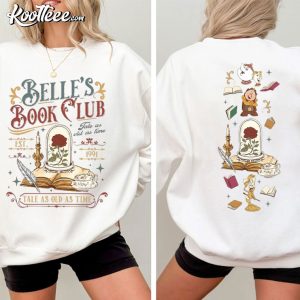 Beauty And The Beast Belle’s Book Club Disney T Shirt (1)