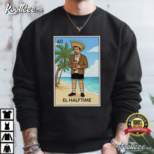 Bad Bunny Benito El Halftime Football T Shirt (4)