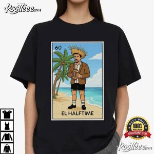 Bad Bunny Benito El Halftime Football T Shirt (2)