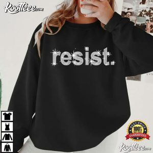 Resist Rhinestone Political Protest T Shirt (4)