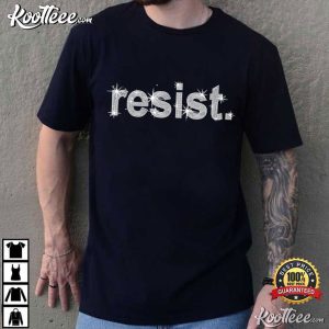 Resist Rhinestone Political Protest T Shirt (2)