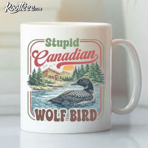 Stupid Canadian Wolf Bird Heated Rivalry Mug