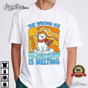 The Wrong ICE Is Melting Abolish ICE Political T Shirt (1)