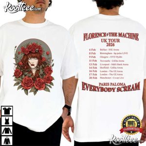 Florence And The Machine 2026 Tour Music Lover T-Shirt