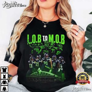 LOB To MOB Era NFC Champions Seattle Seahawks Football T Shirt (1)