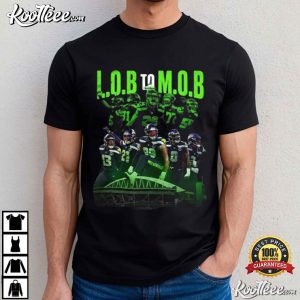 LOB To MOB Era NFC Champions Seattle Seahawks Football T Shirt (2)