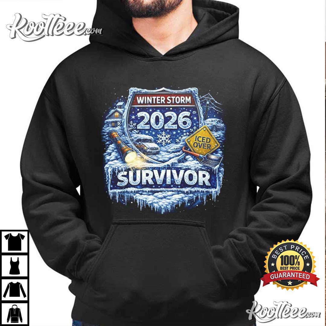 Winter Storm Survivor 2026 Cold Weather Survival T-Shirt Winter Storm Survivor 2026 Cold Weather Survival T-Shirt
