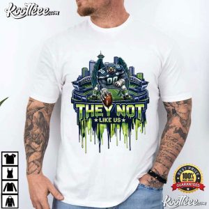 They Not Like Us Football Mascot Seahawks T Shirt (1)