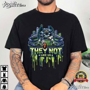 They Not Like Us Football Mascot Seahawks T Shirt (2)
