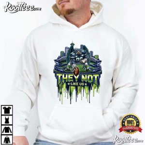 They Not Like Us Football Mascot Seahawks T Shirt (3)