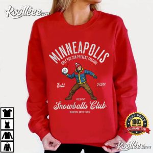 Minneapolis Resist Snowballs Club Protest T Shirt (2)