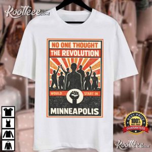 Resist Minneapolis Ice Protest Political Message T Shirt (2)