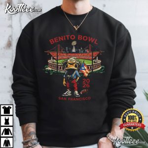 Benito Bowl Football Seattle New England 2026 T Shirt (1)