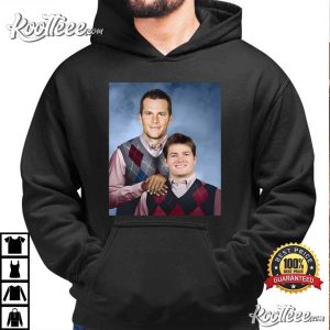Tom Brady Drake Maye Step Brothers Football T Shirt (4)