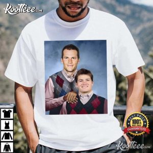 Tom Brady Drake Maye Step Brothers Football T Shirt (3)