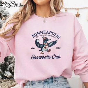 Minneapolis Resist Snowballs Club Loon Embroidered Sweatshirt (2)