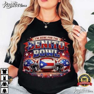 I’m Here For The Benito Bowl Puerto Rico Football Boricua T-Shirt
