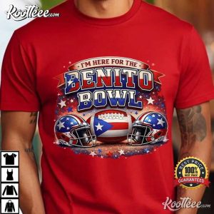 I’m Here For The Benito Bowl Puerto Rico Football Boricua T Shirt (2)