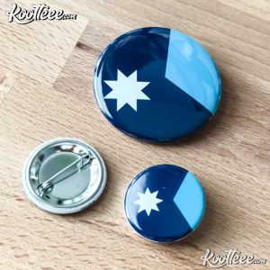 Minnesota Flag Solidarity Pin Button