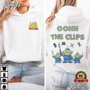 Toy Story Pathology Lab Week 2026 Biopsy Clips Alien T Shirt (1)