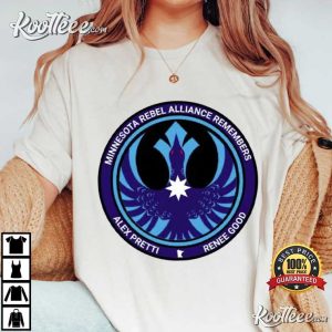 Anti Trump Alex Pretti Renee Good Minnesota Loon Rebel Alliance T Shirt (2)