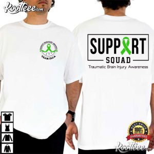 Traumatic Brain Injury Awareness Green Ribbon Custom T-Shirt Traumatic Brain Injury Awareness Green Ribbon Custom T Shirt (3)