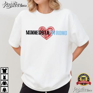 Minnesota Strong Community Strength Prayer Support T Shirt (1)