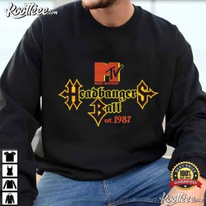 MTV Headbangers Ball Heavy Metal Music T-Shirt MTV Headbangers Ball Heavy Metal Music T Shirt (1)