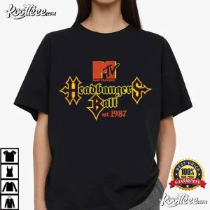 MTV Headbangers Ball Heavy Metal Music T-Shirt MTV Headbangers Ball Heavy Metal Music T Shirt (3)