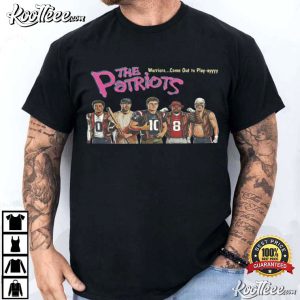 New England Patriots Warriors Come Out To Play T Shirt (2)