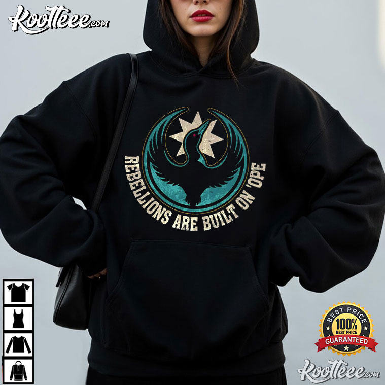 Rebellions Are Built On Hope Loon Star Emblem T-Shirt Rebellions Are Built On Hope Loon Star Emblem T-Shirt